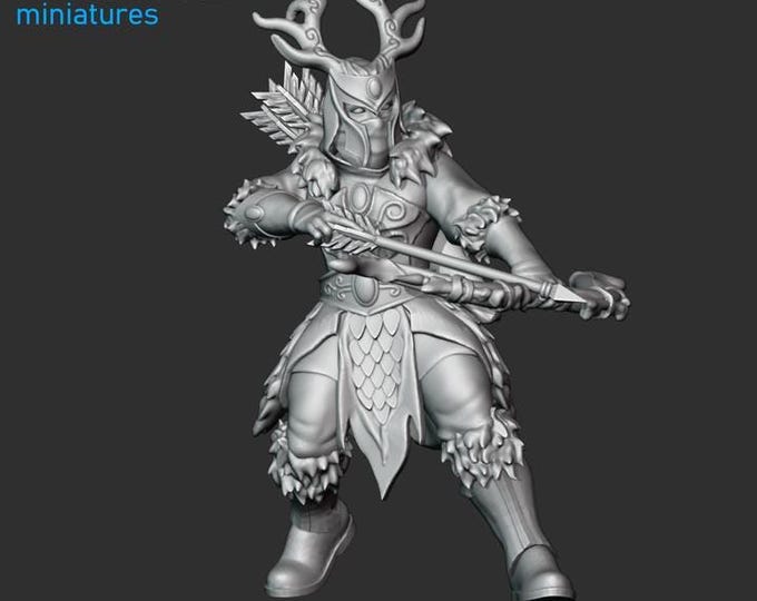 Frost Elves Wayfinder - Frigid Miniatures - Tabletop Wargaming for Grimdark | Alternative  | OPR Sci-Fi mini