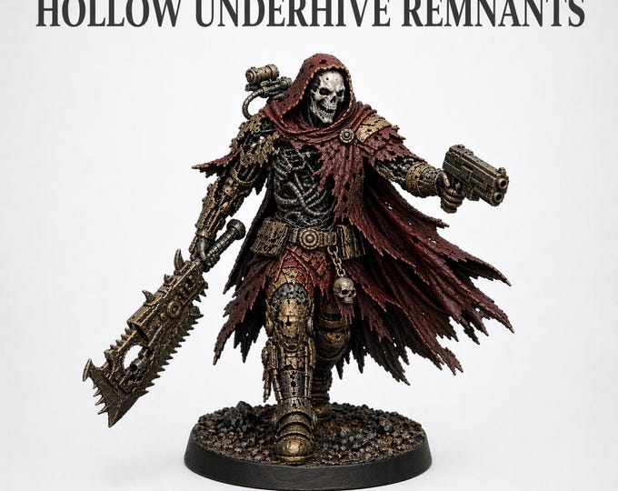 Hollow Men Cult Underhive Remnants  - Hollow Legion HighlandGamingMinis Exclusive Range Tabletop Wargaming for Grimdark