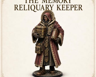Threshold Keepers The Memory Reliquary Keeper - HGM Exclusive Resin NPC Miniature