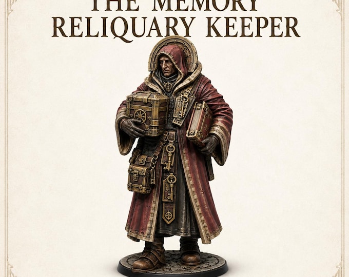 Threshold Keepers The Memory Reliquary Keeper - HGM Exclusive Resin NPC Miniature