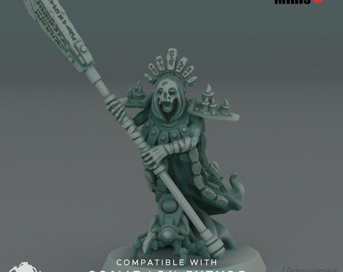 Oracle Doomed Empire -  Oshounaminis - New April 25 - Tabletop wargaming miniature for Grimdark | OPR | Sci-fi | Alien Bug Proxy |