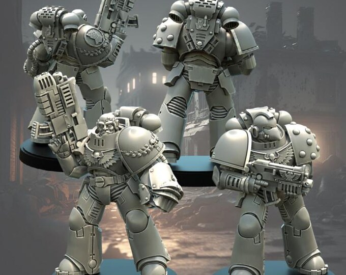 Eagle Armor Space Troopers - Across the Realms - Tabletop Wargaming for Grimdark | Alternative  | OPR Sci-Fi mini
