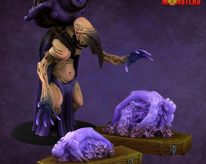 Soul Collector | for Fantasy | Grimdark | for DnD RPG | Sci -fi resin mini | Print your Monster