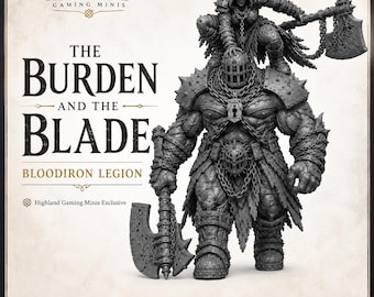 Chaos of Wrath BloodIron Executioners - The Burden and the Blade - BloodIron Legion - HGM Exclusive - Legion Wars - OPR Compatible Grimdark