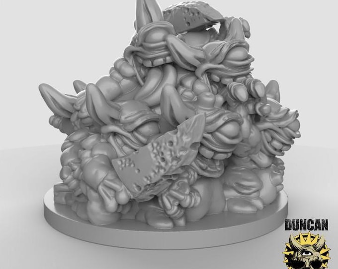 Plague Demon Swarm - Duncan Shadow - Tabletop Wargaming for Grimdark | OPR Sci-Fi & Fantasy Resin Mini