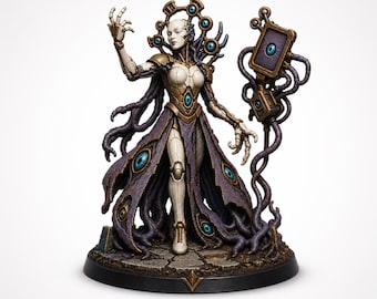 Chaos Cult Of Change -The Unfixed Choir High Court - Marble Legion Highland Gaming Minis Exclusive Compatible with Legion Wars OPR Grimdark