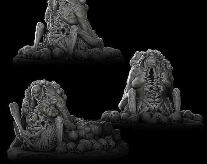 Blood Spawn – Rocket Pig Games Licensed Fantasy Resin Monster – 40mm, 50mm, 60mm or 100mm