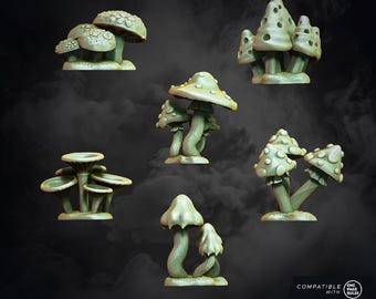 Fantasy Scatter Terrain Assets Bundle - WildMesh Licensed Resin Terrain Props