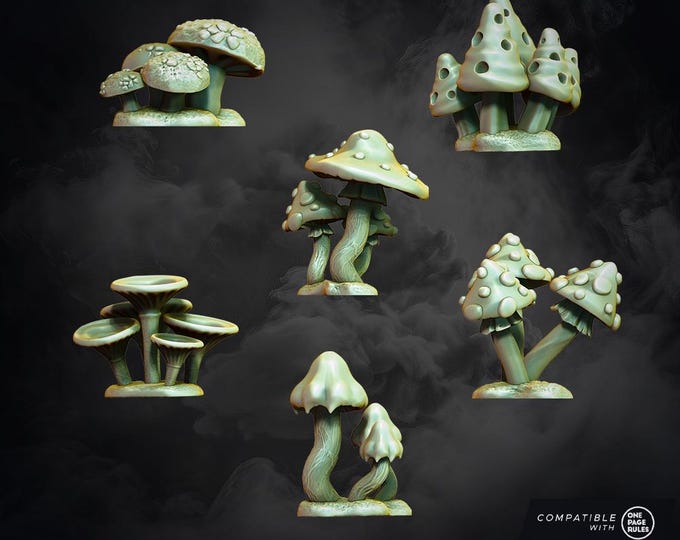 Fantasy Scatter Terrain Assets Bundle - WildMesh Licensed Resin Terrain Props