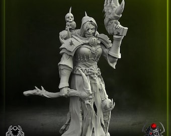 Martyrs of the Whisper Commander - Eight Legs Licensed Resin Sci-Fi Miniature