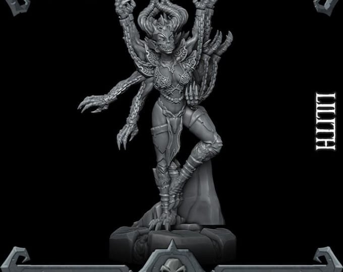 Lilith - Rocket Pig Games - Tabletop Wargaming for Grimdark | OPR Sci-Fi & Fantasy Resin Mini