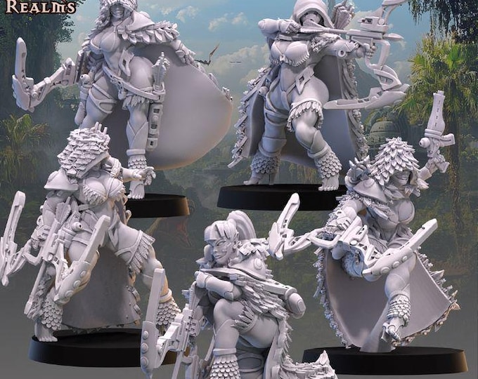 Exile Rangers - Across the Realms - Tabletop Wargaming for Grimdark | OPR | Sci-fi