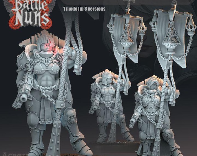 Sister Stavrophore Cross Bearer – Across The Realms – Sci-Fi – Resin Unit