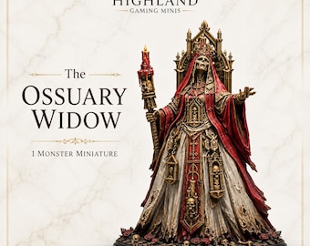 The Ossuary Widow | Gothic Fantasy Monster | HGM Exclusive Resin Miniature