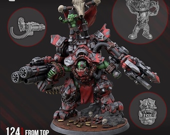 Gharghkool 'Da Big Wrecka 124mm - Space Orks - DakkaDakka - Tabletop Wargaming for Grimdark | Alternative  | OPR Sci-Fi mini