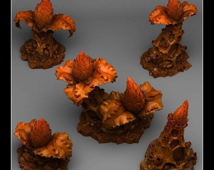 Coven Plants - Fantastic Plants & Rocks - Fantasy Terrain Set