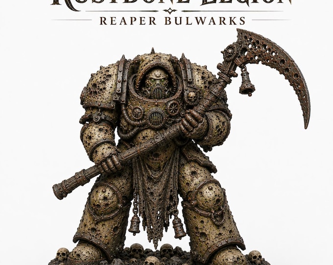 Chaos Of Plague - Reaper Bulwark - RustBone Legion - Legion Wars Highland Gaming Minis Exclusive Multi-Verse Grimdark OPR