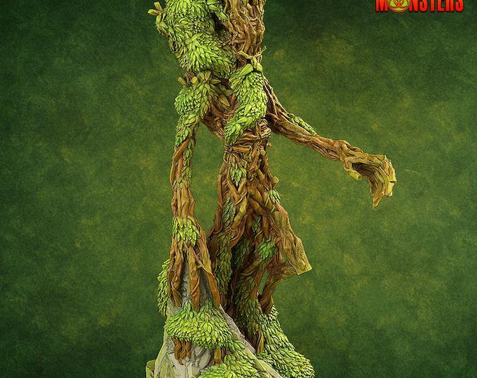 TreAnt Treeman Miniature | for Fantasy | Grimdark | for DnD RPG | Sci -fi resin mini | Print your Monster