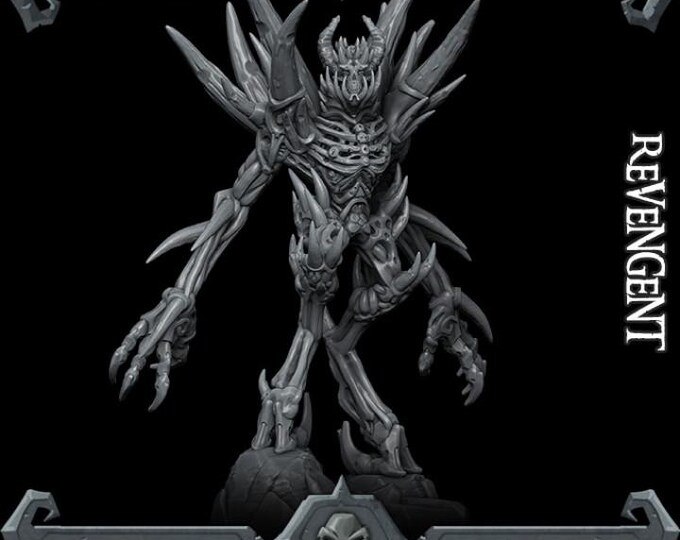 The Revengent - Rocket Pig Games - Tabletop Wargaming for Grimdark | OPR Sci-Fi & Fantasy Resin Mini