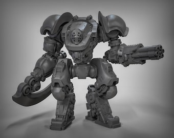 Mecha - Sci-Fi  Miniature  - Duncan Shadow - Tabletop Wargaming for Grimdark | OPR Sci-Fi & Fantasy Resin Mini