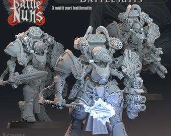 Holy Retributory Battle suits – Across The Realms – Sci-Fi – Resin Unit