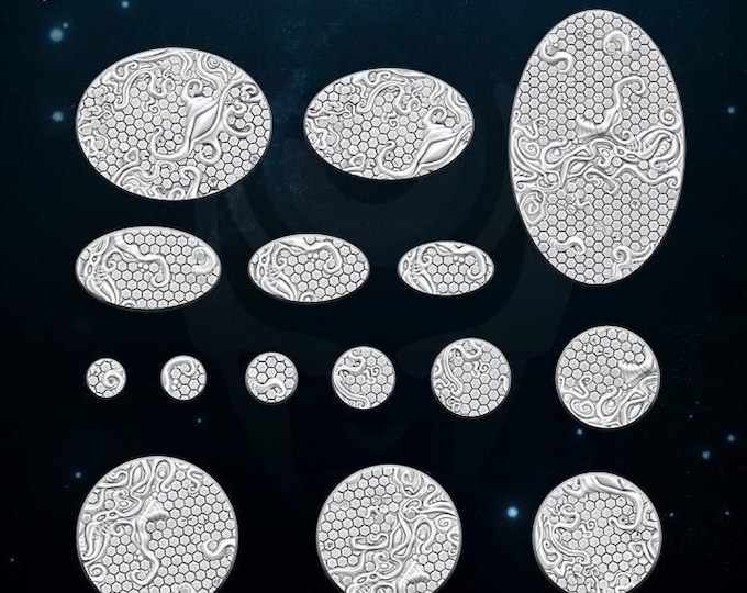 Chaos Void Infestation Bases - Wildmesh - Tabletop Wargaming Grimdark Scifi Fantasy Daemon Grimdark