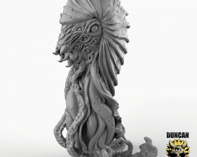 Lovecraftian Terror Miniature | Duncan Shadow | Grimdark | Fantasy | PathFinder | Mini | Tabletop Wargaming | Dungeons & Dragons | RPG