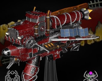 Cosmic Orc X Truck • 32mm Grimdark Ork Miniature Set for Sci-Fi Wargames & TTRPG | Eight Legs Miniatures mini