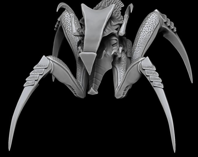 Starship Space bug of Death  - Monster - Scifi - Grimdark - Compatible with all wargames