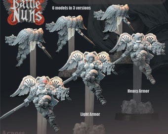 Archangel Wing - Across the Realms - New Release July 25  - Sci-Fi OPR Grimdark compatible - Tabletop Wargaming Grimdark