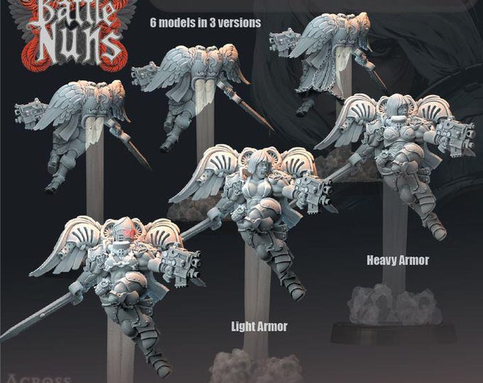 Archangel Wing - Across the Realms - New Release July 25  - Sci-Fi OPR Grimdark compatible - Tabletop Wargaming Grimdark