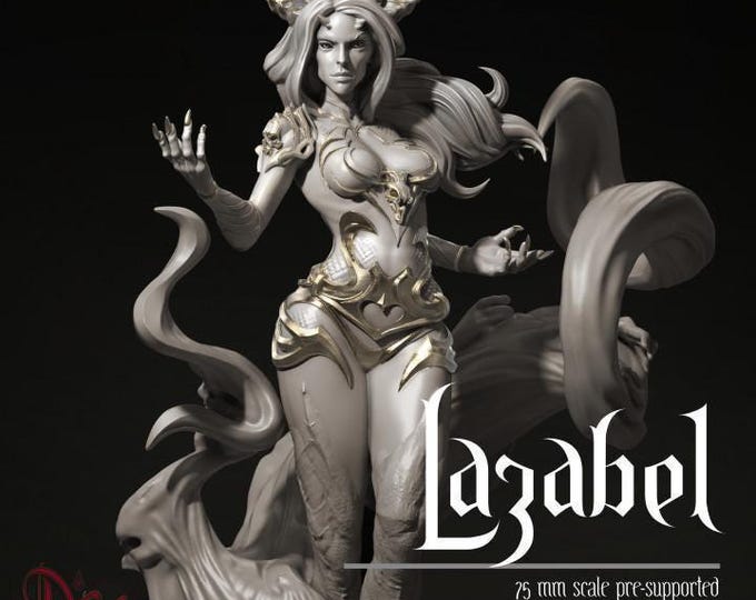 Lazabel – Dungeons and Maidens Fantasy Character Miniature