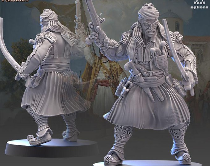 Οπλαρχηγός Chieftain - Across the Realms - Tabletop Wargaming for Grimdark | Alternative  | OPR Sci-Fi mini