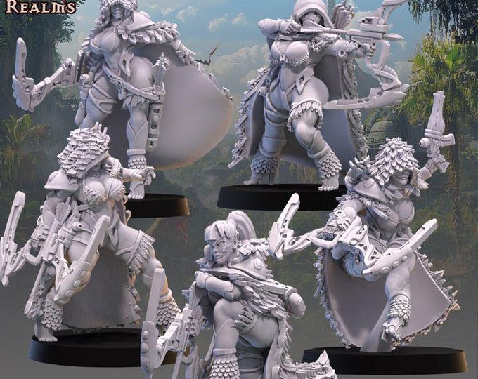 Exile Rangers - Across the Realms - Tabletop Wargaming for Grimdark | OPR | Sci-fi