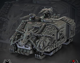 FlameLizard Heavy Hover Punisher APC – Eight Legs Miniatures – Sci-Fi – Resin Unit