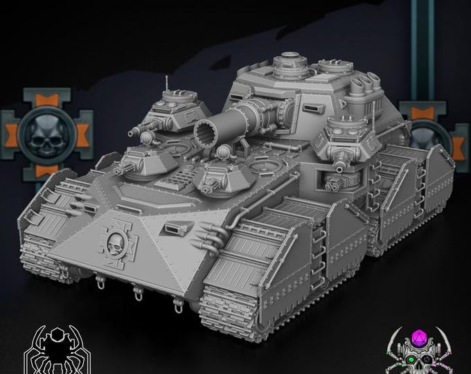 Korps Of Ashes - StormLord - Eight Legs Miniatures -Tabletop Wargaming Miniature for Grimdark OPR Sci-fi