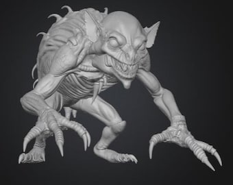 Chaos Demon Nipper  - Exclusive Highland Gaming Minis - Tabletop Wargaming for Grimdark | Alternative  | OPR Sci-Fi mini