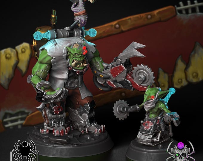Ork Ache Master – Eight Legs Miniatures – Sci-Fi – Resin Unit