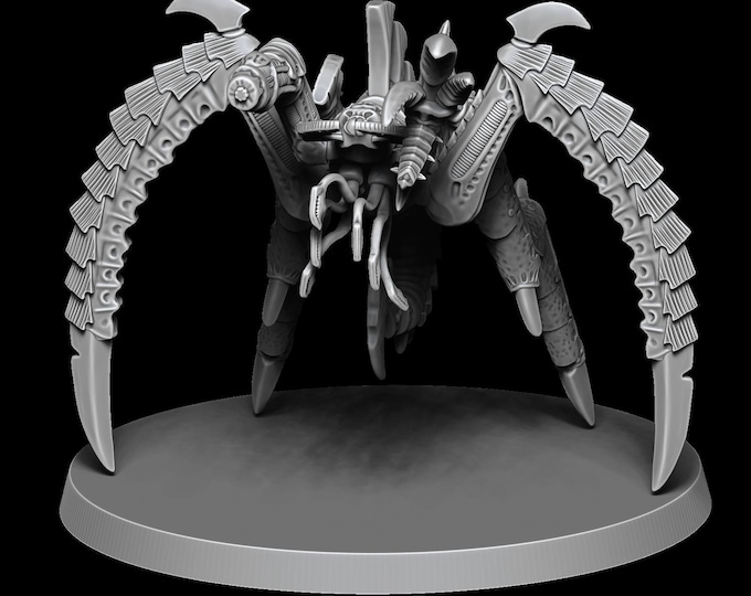 Dominatrix Space bug of Death  - Monster - Scifi - Grimdark - Compatible with all wargames