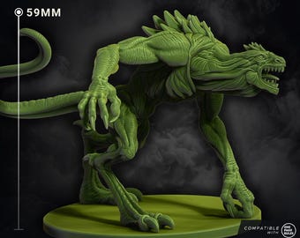 Shuffle Monster Level 1 - WildMesh Licensed 60mm Base Resin Fantasy Monster