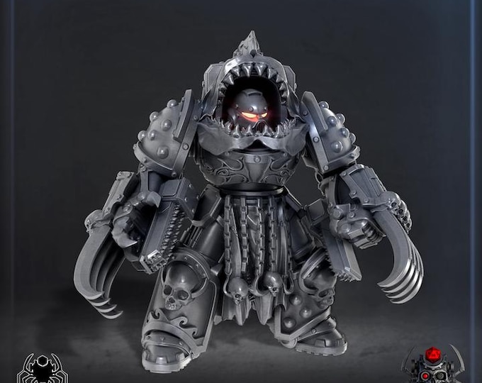 The Master of Megalodons Fangs - Eight Legs Miniatures - Tabletop Wargaming for Grimdark | Alternative  | OPR Sci-Fi mini