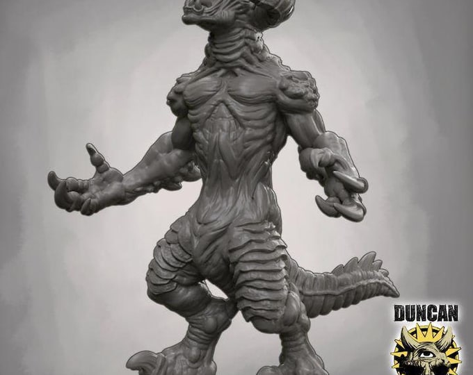 Death Draco 2 - Duncan Shadow - Tabletop Wargaming for Grimdark | OPR Sci-Fi & Fantasy Resin Mini