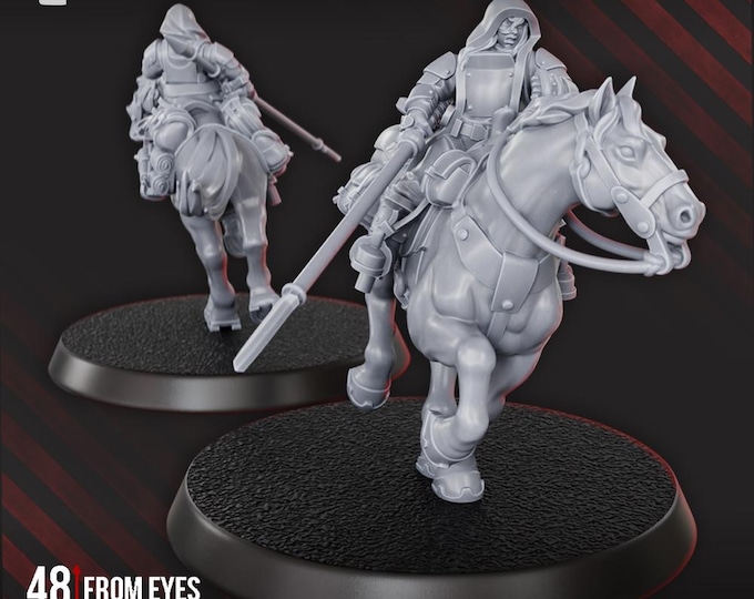 Alcat Rats Assault Rider - DakkaDakka Licensed 28mm Resin Sci-Fi Miniature