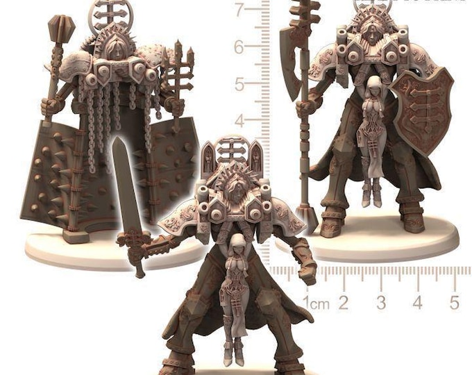 Modular Devotion Machine nundam warsuit sorority - Belthazar - Sci-Fi Grimdark - Resin Miniature