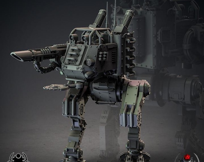 Light Ice Walker Guard – Eight Legs Miniatures – Sci-Fi – Resin Vehicle Kit
