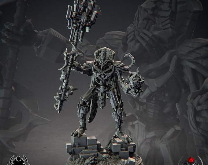 Metal Born Lord • 32mm Grimdark - Sci-Fi Wargames & TTRPG | Eight Legs Miniatures mini