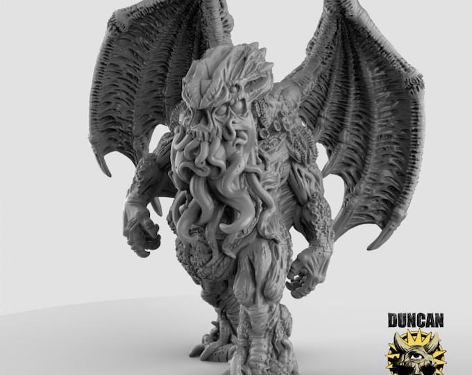 Cthulhu - Duncan Shadow - Tabletop Wargaming for Grimdark | OPR Sci-Fi & Fantasy Resin Mini