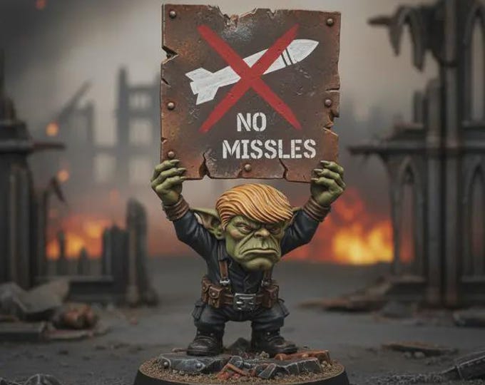 Trumpy Gobbo - Highland Gaming Minis Exclusive - Sci-Fi Resin Miniature - Charity Model