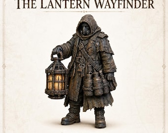 Threshold Keepers The Lantern Wayfinder - HGM Exclusive Resin NPC Miniature