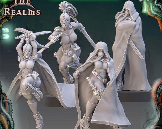 Imperial Assassin Miniatures 28mm - 200mm - Across the Realms - Tabletop Wargaming for Grimdark | Alternative  | OPR Sci-Fi mini